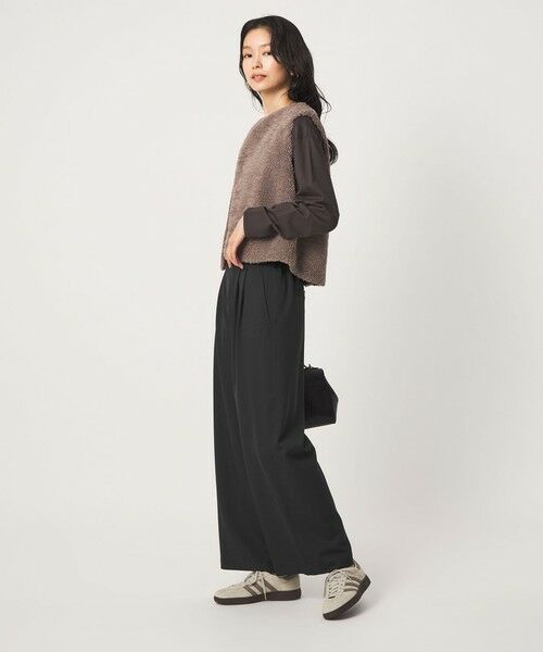 green label relaxing / グリーンレーベル リラクシング その他パンツ | ［size SHORT/TALLあり］オルマイ ツイル ワイド パンツ | 詳細8