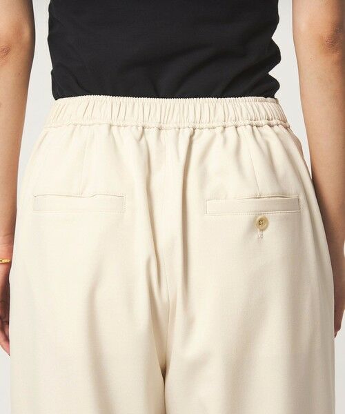 green label relaxing / グリーンレーベル リラクシング その他パンツ | ［size SHORT/TALLあり］オルマイ ツイル ワイド パンツ オフホワイト | 詳細14
