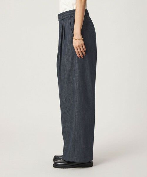 green label relaxing / グリーンレーベル リラクシング デニムパンツ | ［size SHORT/TALLあり］ニーハイワイド パンツ デニム ストレッチ | 詳細7