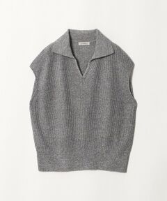 green label relaxing / グリーンレーベル リラクシング ベスト | メランジ スキッパー ニット ベスト
