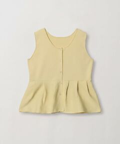 green label relaxing / グリーンレーベル リラクシング ベスト | ＜GLR_MINE＞ペプラム 2WAY  ニット ベスト ウォッシャブル