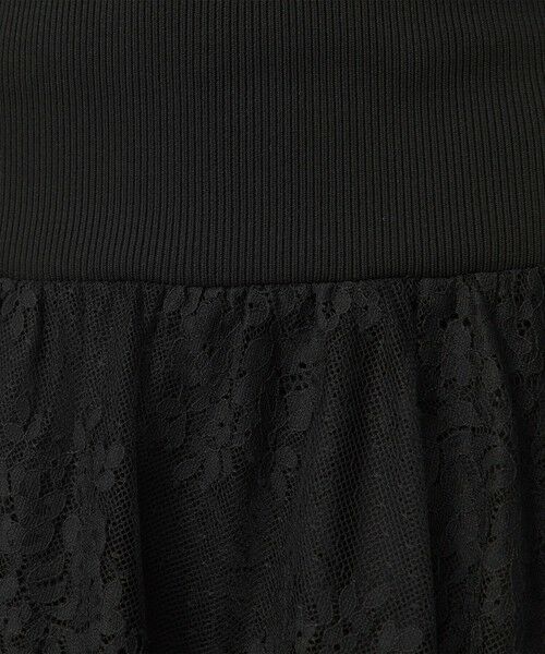 green label relaxing / グリーンレーベル リラクシング ベスト | ＜GLR_MINE＞レース ドッキング ニット ビスチェ | 詳細25