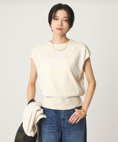 green label relaxing / グリーンレーベル リラクシング ニット・セーター | モール フレンチスリーブ プルオーバー ニット ウォッシャブル
