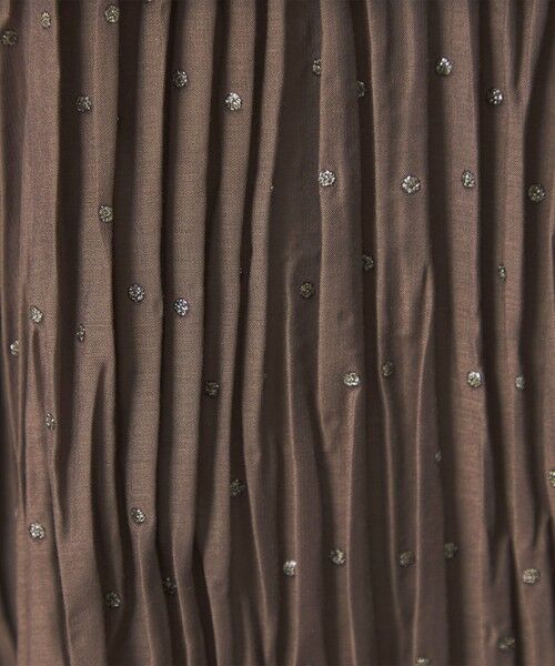 green label relaxing / グリーンレーベル リラクシング ロング・マキシ丈スカート | ［size SHORT/TALLあり］ドット プリーツ スカート | 詳細18