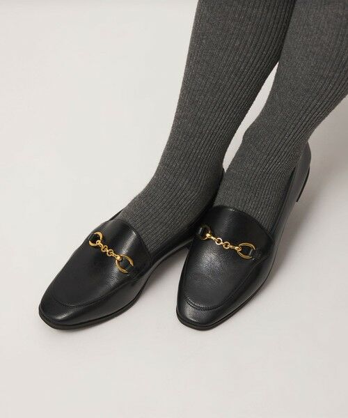 green label relaxing / グリーンレーベル リラクシング ビジネス・ドレスシューズ | ソフト ビットローファー（BLACK）