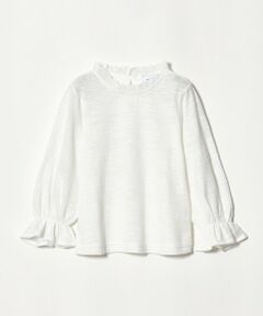 green label relaxing / グリーンレーベル リラクシング カットソー | カット ジャガード ブラウス / キッズ 100cm-130cm