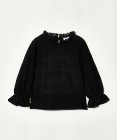 green label relaxing / グリーンレーベル リラクシング カットソー | カット ジャガード ブラウス / キッズ 100cm-130cm