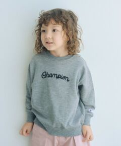 green label relaxing / グリーンレーベル リラクシング カットソー | ＜Champion＞刺繍 ロゴ スウェット / キッズ 110cm-130cm