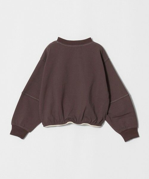 green label relaxing / グリーンレーベル リラクシング カットソー | 【別注】<LOGAN knitting mills>チェーンステッチ プルオーバー / キッズ 120cm-160cm | 詳細12
