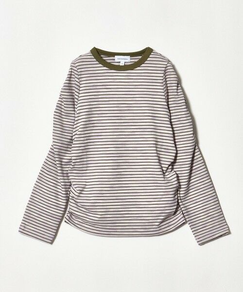 green label relaxing / グリーンレーベル リラクシング カットソー | 【COOL CHIC GIRLS STYLE】ボーダー シャーリング プルオーバー / キッズ120cm-160cm | 詳細9