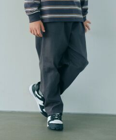 green label relaxing / グリーンレーベル リラクシング その他パンツ | 【スタメンシリーズ】ストレッチ ヘリンボーン カーブパンツ / キッズ 100cm-160cm