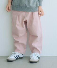 green label relaxing / グリーンレーベル リラクシング その他パンツ | 【スタメンシリーズ】ストレッチ ヘリンボーン カーブパンツ / キッズ 100cm-160cm