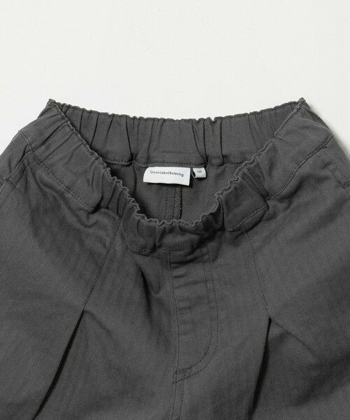 green label relaxing / グリーンレーベル リラクシング その他パンツ | 【スタメンシリーズ】ストレッチ ヘリンボーン カーブパンツ / キッズ 100cm-160cm | 詳細11