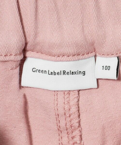 green label relaxing / グリーンレーベル リラクシング その他パンツ | 【スタメンシリーズ】ストレッチ ヘリンボーン カーブパンツ / キッズ 100cm-160cm | 詳細25