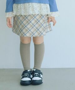 green label relaxing / グリーンレーベル リラクシング ロング・マキシ丈スカート | キモウ チェック キュロット スカート / キッズ 100cm-160cm