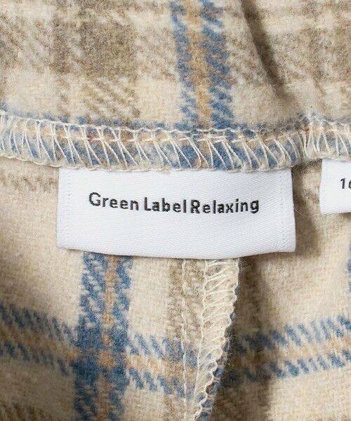 green label relaxing / グリーンレーベル リラクシング ロング・マキシ丈スカート | キモウ チェック キュロット スカート / キッズ 100cm-160cm | 詳細13