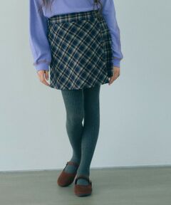 green label relaxing / グリーンレーベル リラクシング ロング・マキシ丈スカート | キモウ チェック キュロット スカート / キッズ 100cm-160cm