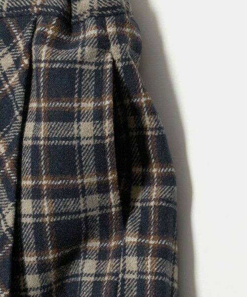 green label relaxing / グリーンレーベル リラクシング ロング・マキシ丈スカート | キモウ チェック キュロット スカート / キッズ 100cm-160cm | 詳細7