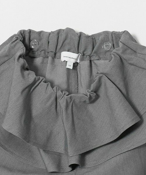 green label relaxing / グリーンレーベル リラクシング ロング・マキシ丈ワンピース | 【COOL CHIC GIRLS STYLE】ラッフル サロペット / キッズ 120cm-160cm | 詳細11