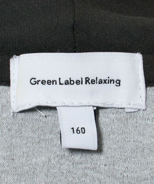green label relaxing / グリーンレーベル リラクシング カーディガン・ボレロ | 【スタメンシリーズ】ダンボール フード パーカー / キッズ 100cm-160cm | 詳細7