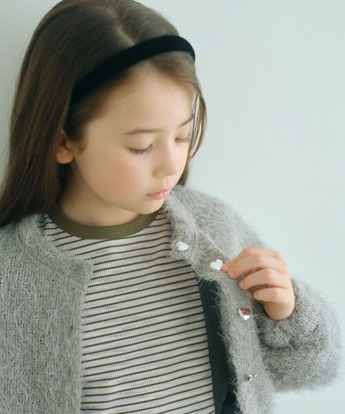 green label relaxing / グリーンレーベル リラクシング カーディガン・ボレロ | 【COOL CHIC GIRLS STYLE】フラッフィー カーディガン / キッズ 120cm-160cm | 詳細7