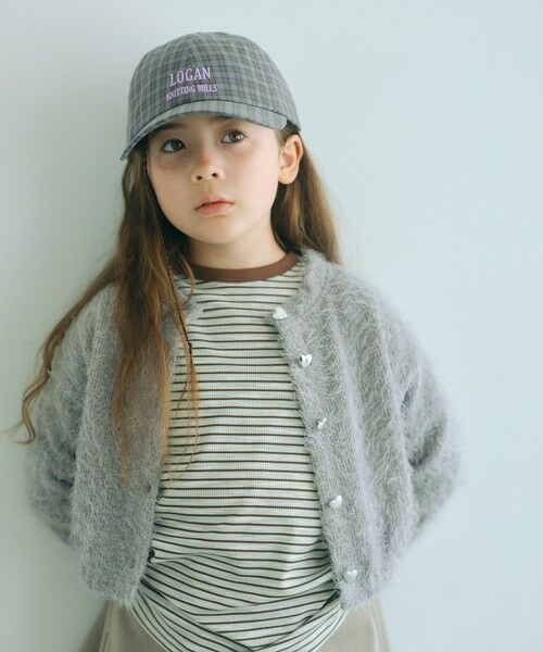 green label relaxing / グリーンレーベル リラクシング カーディガン・ボレロ | 【COOL CHIC GIRLS STYLE】フラッフィー カーディガン / キッズ 120cm-160cm | 詳細8