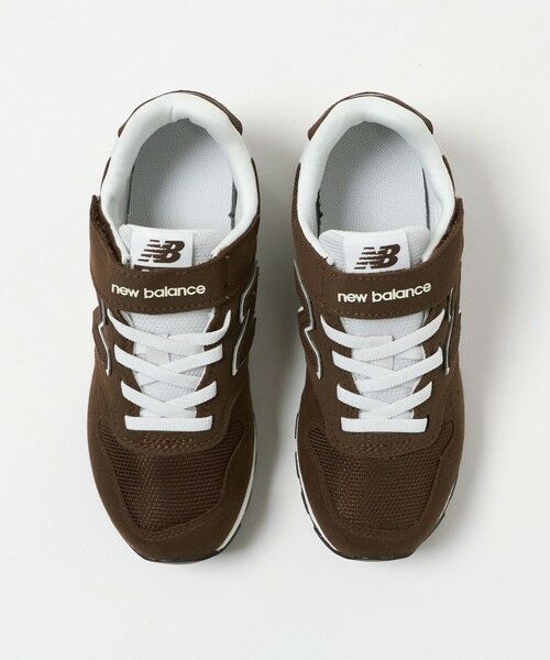 green label relaxing / グリーンレーベル リラクシング スニーカー | 【WEB限定】＜New Balance＞996 v3 Bungee with Top Strap / キッズ 17cm-24cm（DK.BROWN）