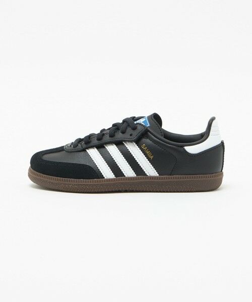 green label relaxing / グリーンレーベル リラクシング スニーカー | 【WEB限定】＜adidas Originals＞SAMBA スニーカー  17cm-21cm / キッズ（BLACK）