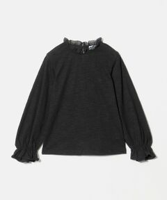 green label relaxing / グリーンレーベル リラクシング カットソー | カット ジャガード ブラウス / キッズ 140cm-160cm