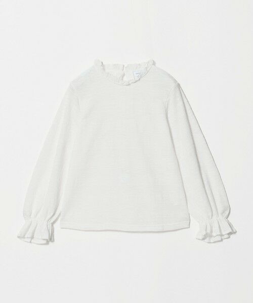 green label relaxing / グリーンレーベル リラクシング カットソー | カット ジャガード ブラウス / キッズ 140cm-160cm | 詳細2