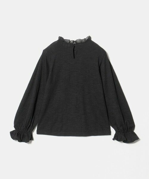 green label relaxing / グリーンレーベル リラクシング カットソー | カット ジャガード ブラウス / キッズ 140cm-160cm | 詳細5