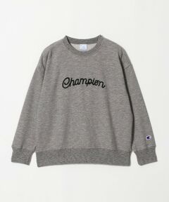 green label relaxing / グリーンレーベル リラクシング カットソー | ＜Champion＞刺繍 ロゴ スウェット / キッズ 140cm-160cm