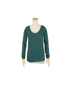 green label relaxing / グリーンレーベル リラクシング カットソー | GC C/MDL レイヤードBOR カットソー