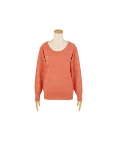 green label relaxing / グリーンレーベル リラクシング ニット・セーター | GC W/NY ラメ BORDER RIBBONニット