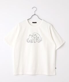 天竺プリントTシャツ