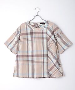 greennout / グリーンノート シャツ・ブラウス | ドビーマドラスチェックBL