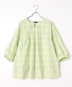 greennout / グリーンノート シャツ・ブラウス | ドビーチェックBL