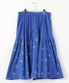 greennout / グリーンノート ロング・マキシ丈スカート | 平織りワッシャーSK