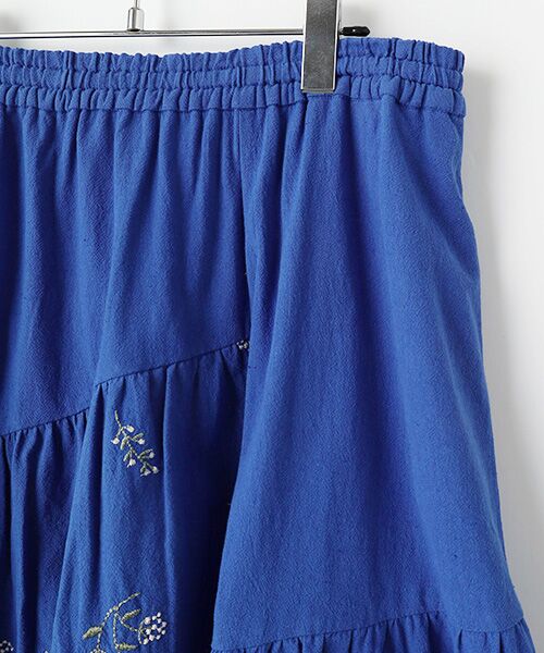 greennout / グリーンノート ロング・マキシ丈スカート | 平織りワッシャーSK | 詳細2