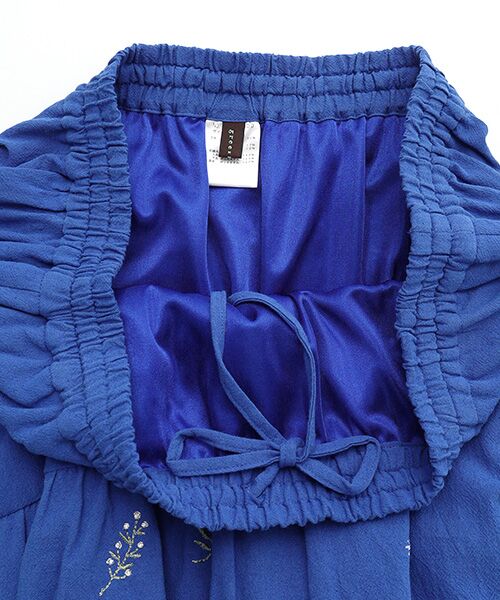 greennout / グリーンノート ロング・マキシ丈スカート | 平織りワッシャーSK | 詳細4