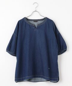 greennout / グリーンノート シャツ・ブラウス | テンセルコットンデニムBL