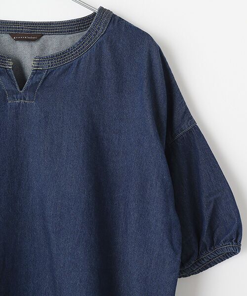 greennout / グリーンノート シャツ・ブラウス | テンセルコットンデニムBL | 詳細3