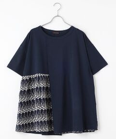 greennout / グリーンノート Tシャツ | 天竺刺繍入りチュニック