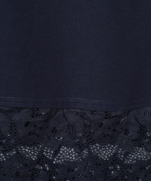 greennout / グリーンノート タンクトップ | 接触冷感天竺裾レースタンクトップ | 詳細5