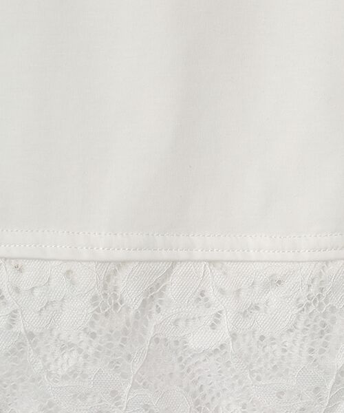 greennout / グリーンノート タンクトップ | 接触冷感天竺裾レースタンクトップ | 詳細6