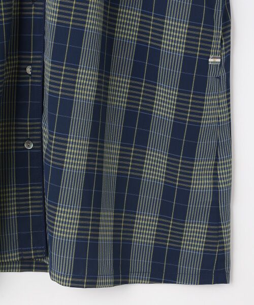 greennout / グリーンノート シャツ・ブラウス | ドライタッチドビーチェックBL | 詳細3