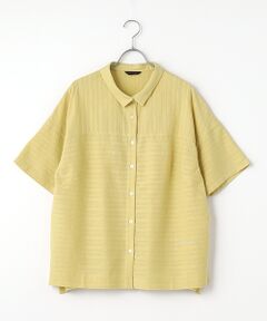 greennout / グリーンノート シャツ・ブラウス | カラミドビーストライプBL