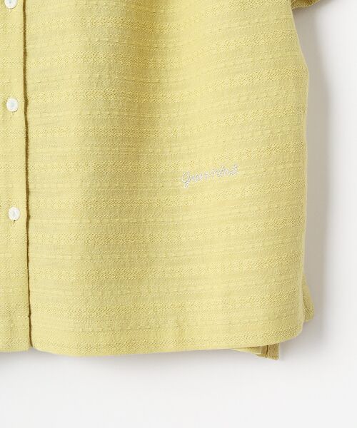 greennout / グリーンノート シャツ・ブラウス | カラミドビーストライプBL | 詳細3