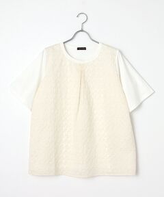 greennout / グリーンノート カットソー | ベア天刺繍Tシャツ