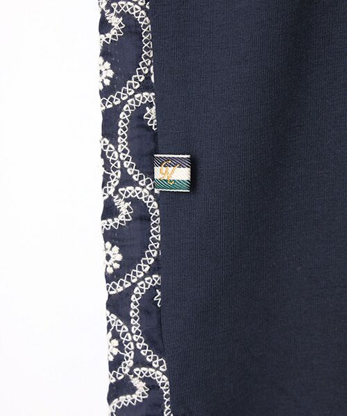 greennout / グリーンノート カットソー | ベア天刺繍Tシャツ | 詳細4